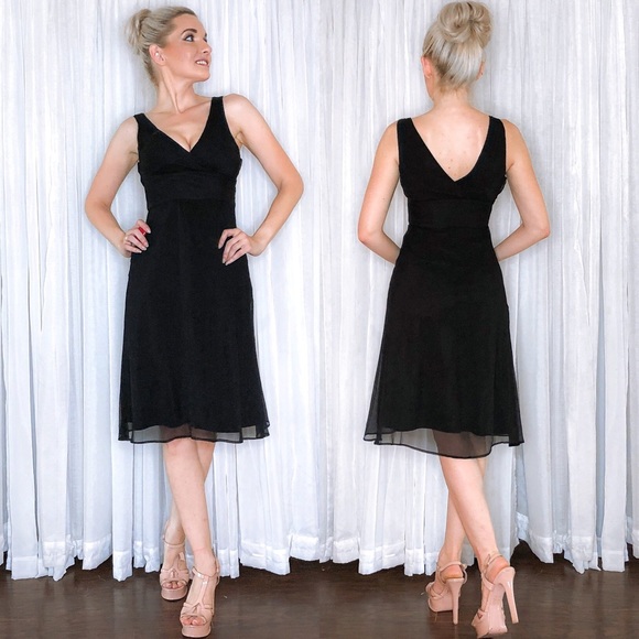 J. Crew Dresses & Skirts - J Crew Black Silk Dress